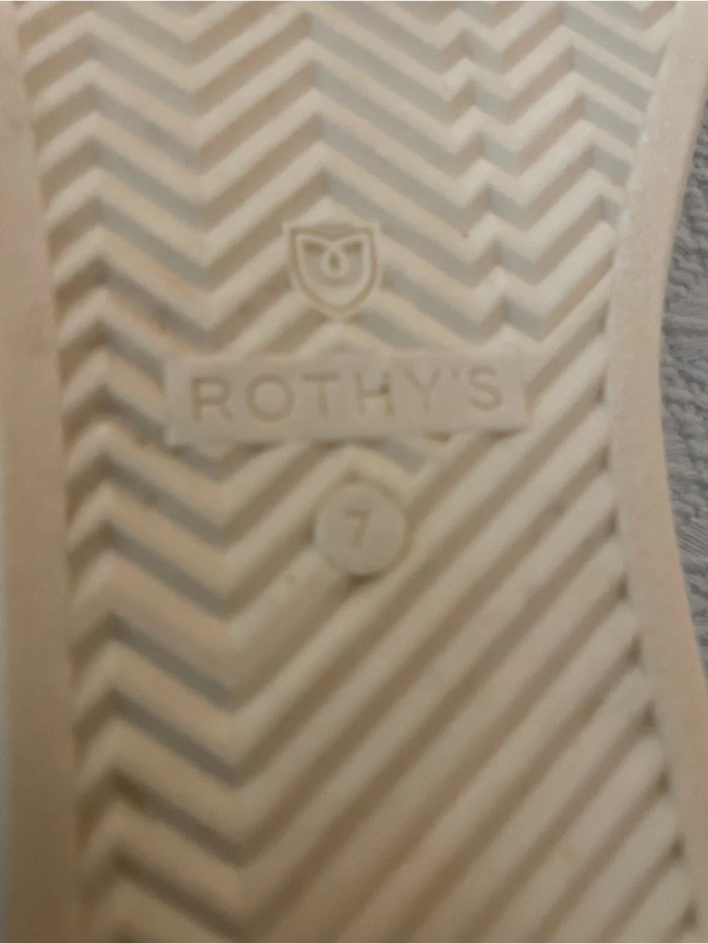 Rothy's White Low-Top Knit Lace-Up Sneakers - Picture 8 of 8